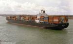 ID 593 NYK CANOPUS (1998/74500grt/IMO 9152296. Renamed MSC MOZAMBIQUE in 2010 then MOZAMBIQUE in 2012), Southampton, England.